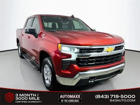 Red 2022 Chevrolet Silverado 1500 LT for sale in Summerville, SC