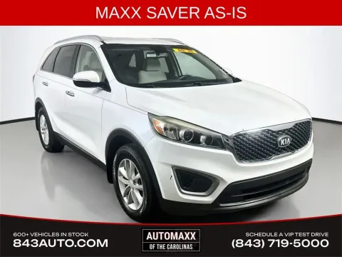 White 2018 Kia Sorento LX for sale in Summerville, SC