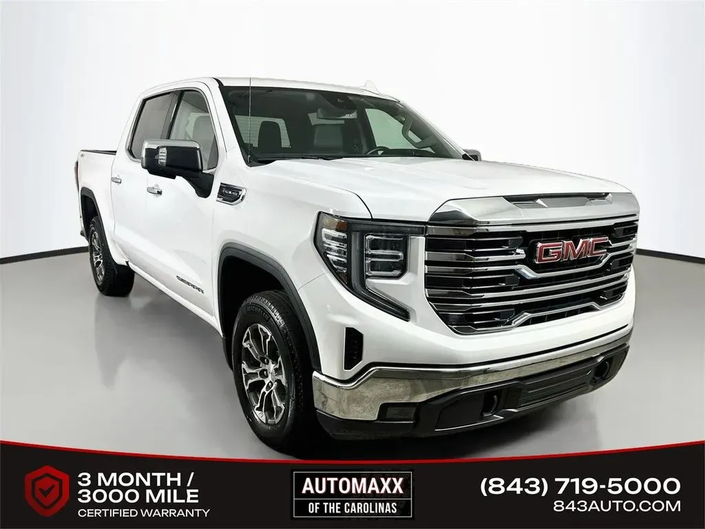 White 2025 GMC Sierra 1500 SLT for sale in Summerville, SC