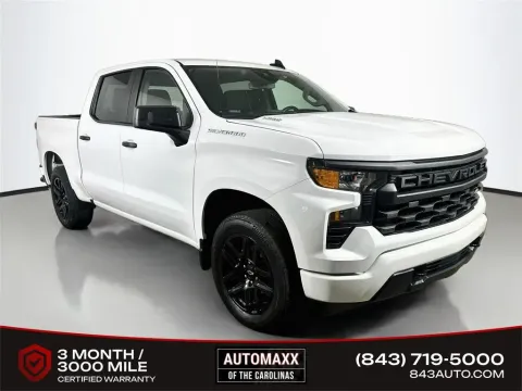 White 2025 Chevrolet Silverado 1500 Custom for sale in Summerville, SC