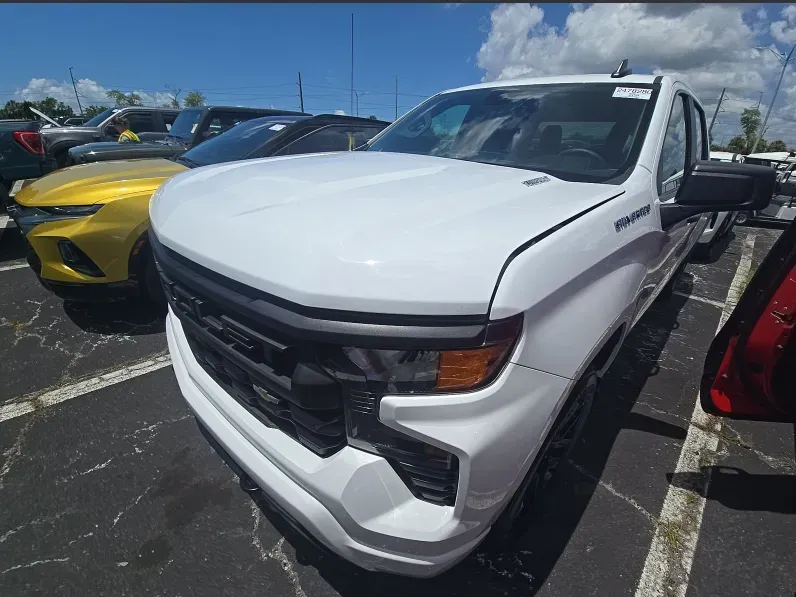 White 2025 Chevrolet Silverado 1500 Custom for sale in Summerville, SC