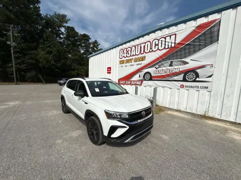 White 2024 Volkswagen Taos 1.5T S for sale in Summerville, SC