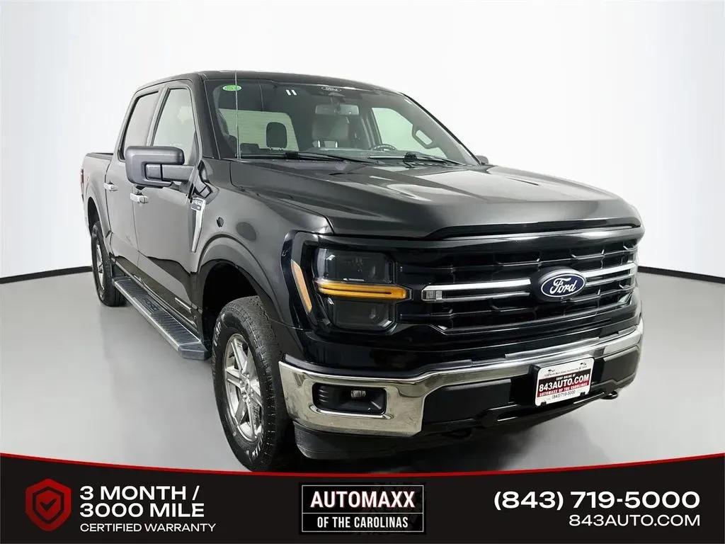 Black 2024 Ford F-150 XLT for sale in Summerville, SC