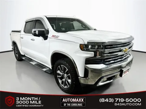 White 2019 Chevrolet Silverado 1500 LTZ for sale in Summerville, SC