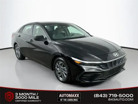 Black 2024 Hyundai Elantra SEL for sale in Summerville, SC