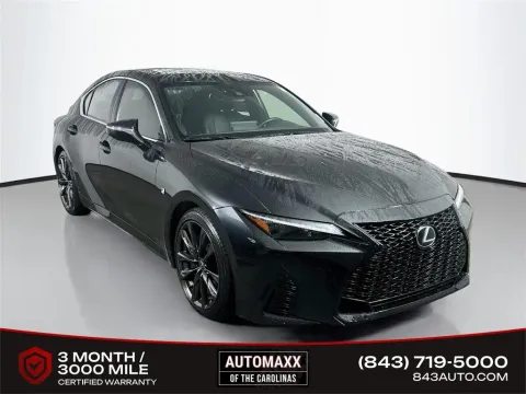 Black 2023 Lexus IS 350 F SPORT for sale in Summerville, SC