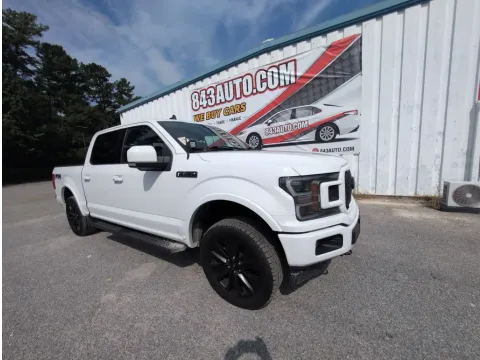 White 2020 Ford F-150 Lariat for sale in Summerville, SC
