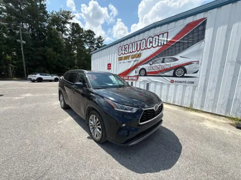 Black 2024 Toyota Highlander Platinum for sale in Summerville, SC