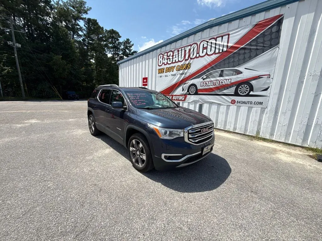 Blue 2019 GMC Acadia SLT-2 for sale in Summerville, SC