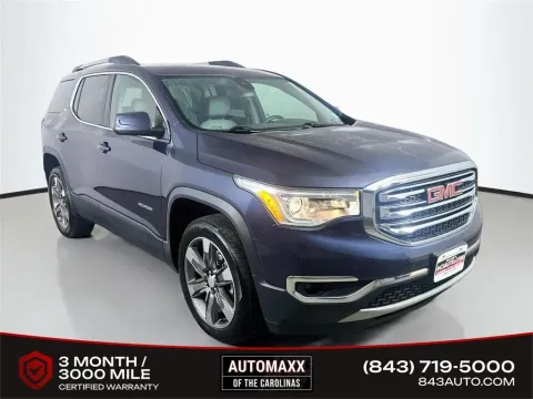 Blue 2019 GMC Acadia SLT-2 for sale in Summerville, SC