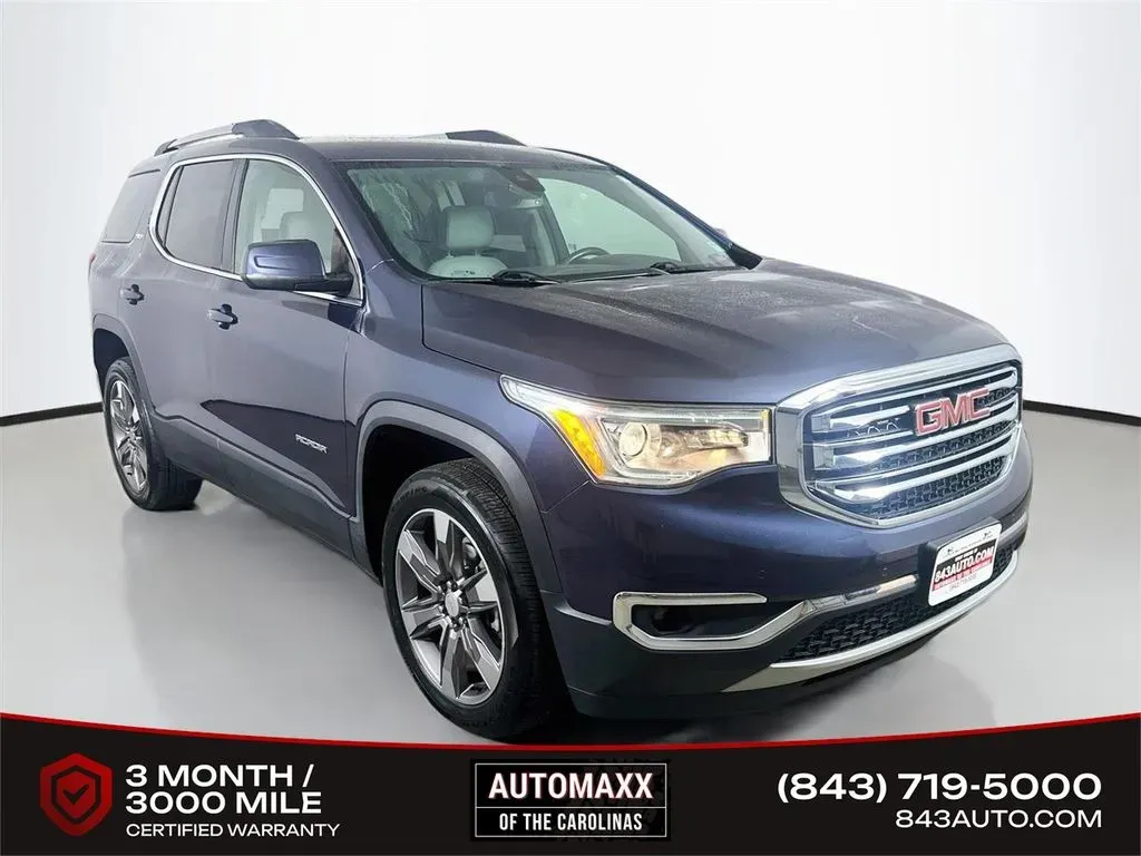 Blue 2019 GMC Acadia SLT-2 for sale in Summerville, SC