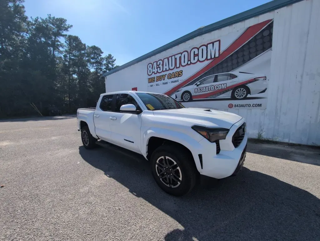 White 2025 Toyota Tacoma TRD Sport for sale in Summerville, SC