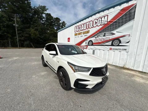 White 2019 Acura RDX A-Spec Package for sale in Summerville, SC
