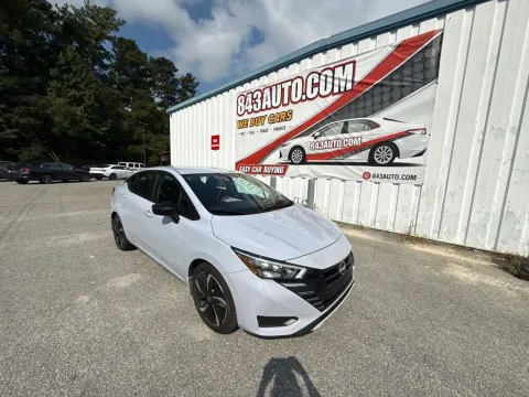 White 2024 Nissan Versa 1.6 SR for sale in Summerville, SC