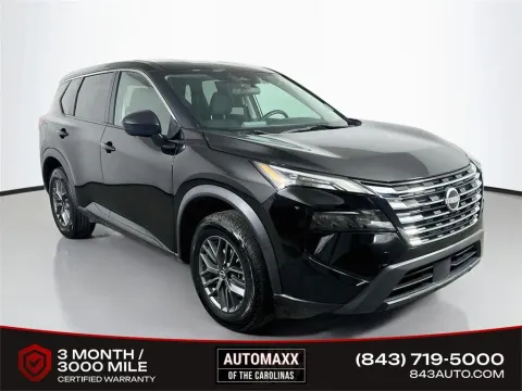 Black 2024 Nissan Rogue S for sale in Summerville, SC