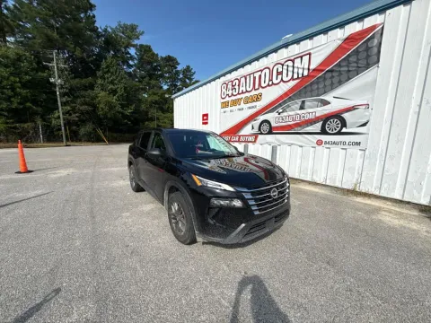 Black 2024 Nissan Rogue S for sale in Summerville, SC