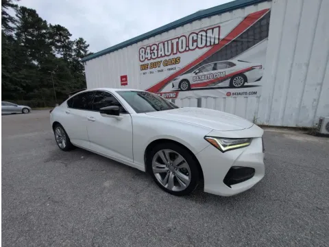 White 2023 Acura TLX Technology Package for sale in Summerville, SC