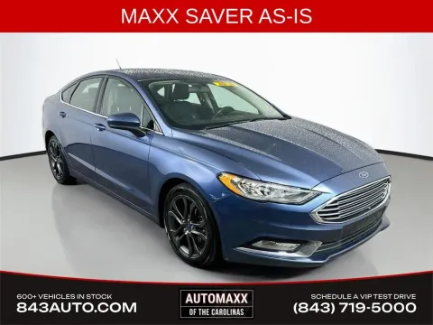 Blue 2018 Ford Fusion SE for sale in Summerville, SC