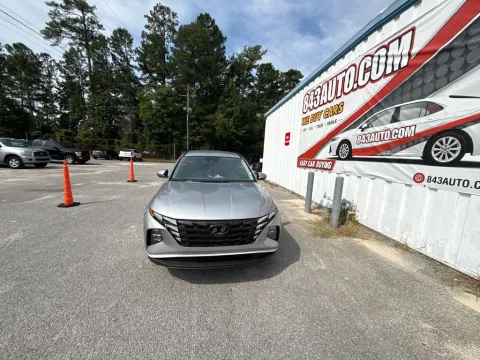 Another view of 2023 Hyundai Tucson Hybrid Blue for sale in Summerville, SC at Automaxx of the Carolinas