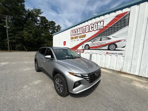Silver 2023 Hyundai Tucson Hybrid Blue for sale in Summerville, SC