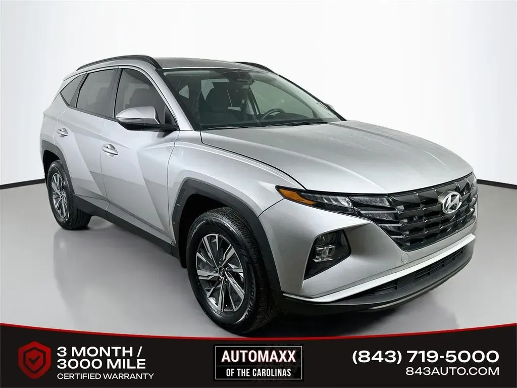Silver 2023 Hyundai Tucson Hybrid Blue for sale in Summerville, SC