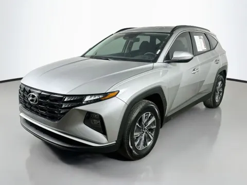 Another view of 2023 Hyundai Tucson Hybrid Blue for sale in Summerville, SC at Automaxx of the Carolinas