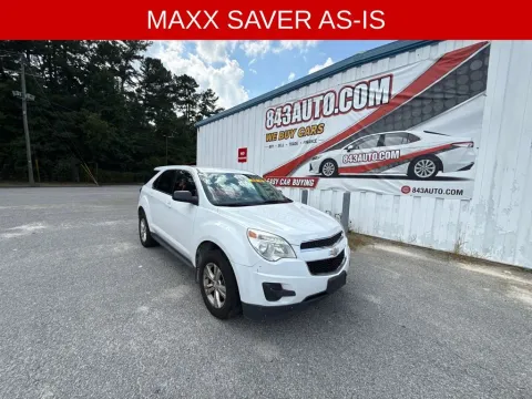 White 2015 Chevrolet Equinox LS for sale in Summerville, SC
