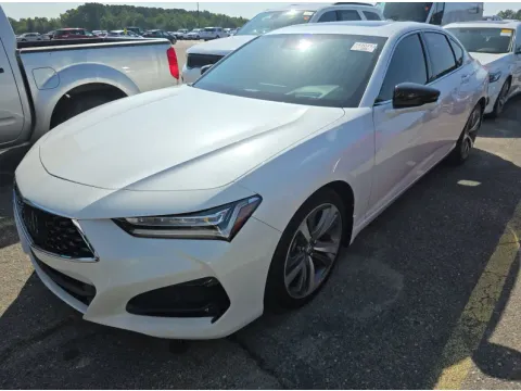 White 2021 Acura TLX Advance for sale in Summerville, SC