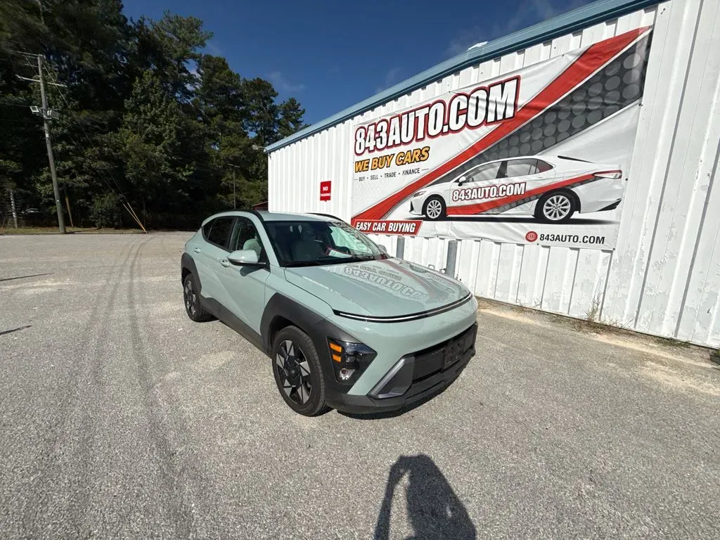 Green 2024 Hyundai Kona SEL for sale in Summerville, SC