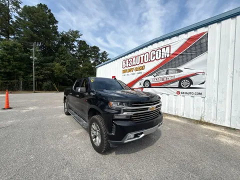 Black 2019 Chevrolet Silverado 1500 High Country for sale in Summerville, SC
