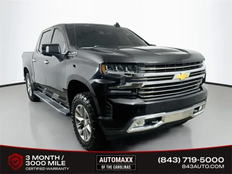 Black 2019 Chevrolet Silverado 1500 High Country for sale in Summerville, SC