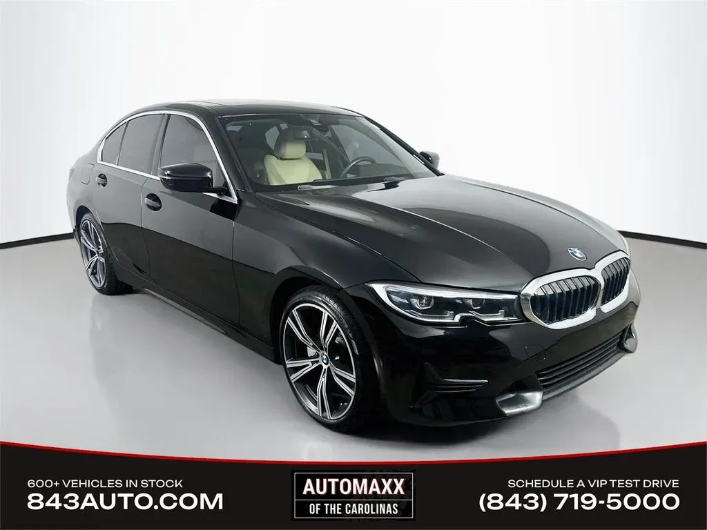 Black 2022 BMW 3 Series 330i for sale in Summerville, SC
