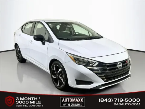White 2025 Nissan Versa 1.6 SR for sale in Summerville, SC