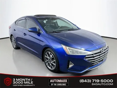 Blue 2020 Hyundai Elantra Limited for sale in Summerville, SC