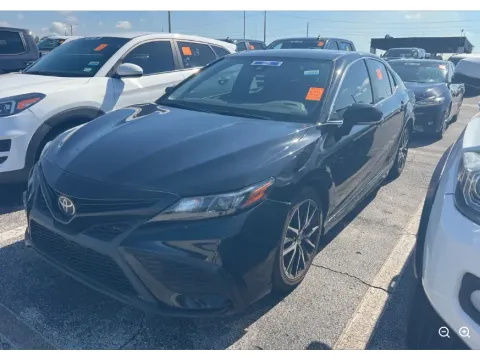Black 2022 Toyota Camry SE for sale in Summerville, SC