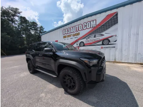 Black 2025 Toyota 4Runner TRD Off-Road Premium for sale in Summerville, SC