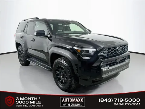 Black 2025 Toyota 4Runner TRD Off-Road Premium for sale in Summerville, SC