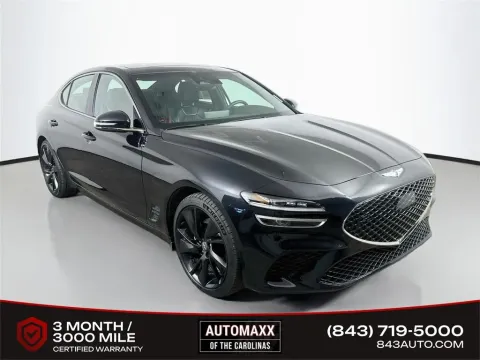 Black 2023 Genesis G70 2.0T for sale in Summerville, SC