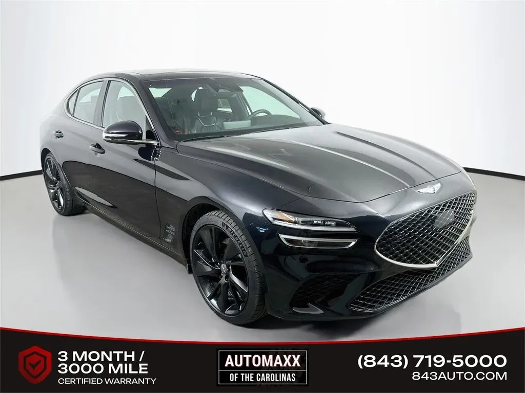 Black 2023 Genesis G70 2.0T for sale in Summerville, SC