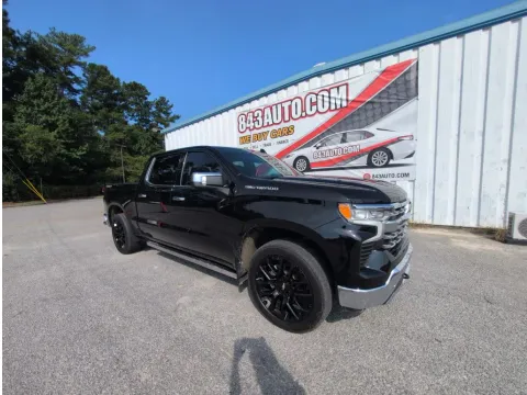 Black 2023 Chevrolet Silverado 1500 LTZ for sale in Summerville, SC