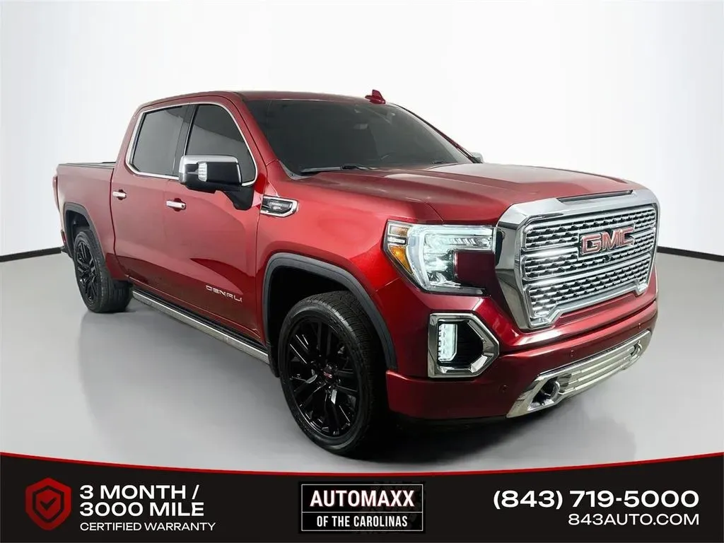 Red 2021 GMC Sierra 1500 Denali for sale in Summerville, SC