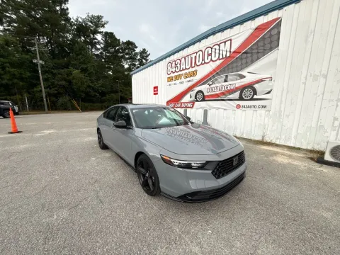 Gray 2024 Honda Accord Hybrid Sport-L for sale in Summerville, SC