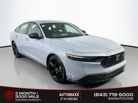 Gray 2024 Honda Accord Hybrid Sport-L for sale in Summerville, SC