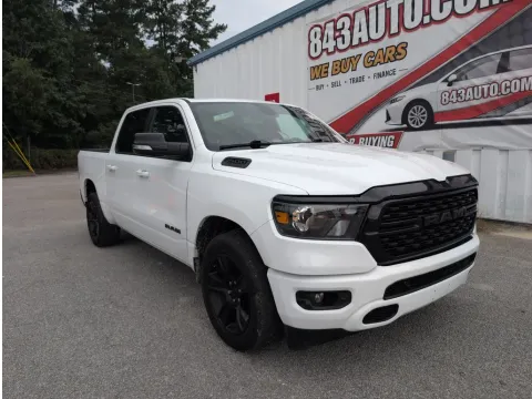 White 2022 Ram 1500 Big Horn/Lone Star for sale in Summerville, SC