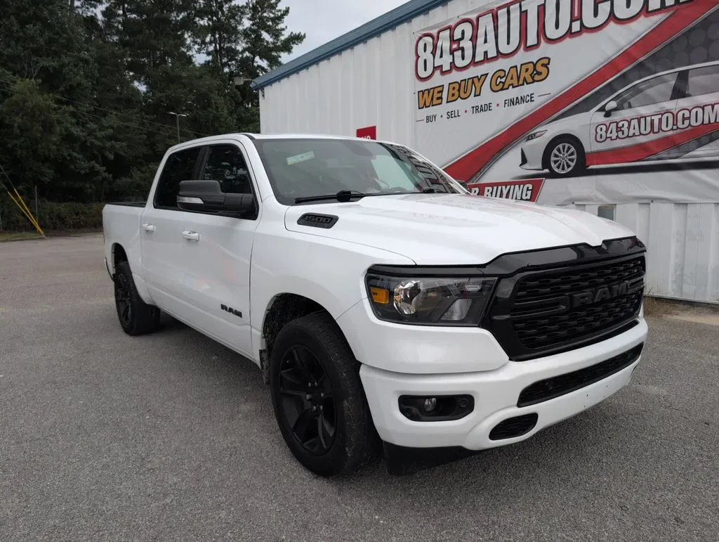White 2022 Ram 1500 Big Horn/Lone Star for sale in Summerville, SC