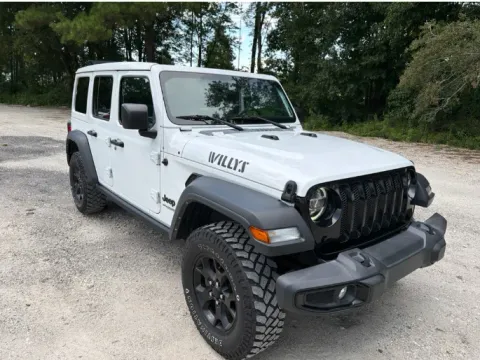 White 2021 Jeep Wrangler Unlimited Willys for sale in Summerville, SC