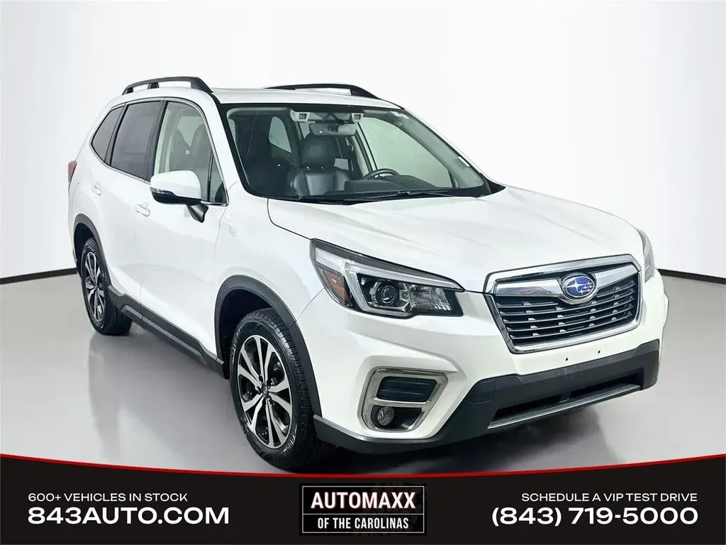 White 2020 Subaru Forester Limited for sale in Summerville, SC