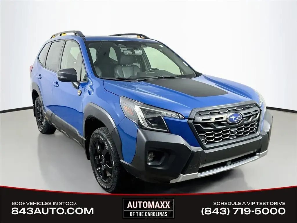 Blue 2022 Subaru Forester Wilderness for sale in Summerville, SC