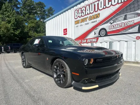 Black 2022 Dodge Challenger R/T Scat Pack for sale in Summerville, SC