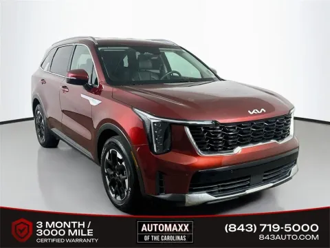 Red 2024 Kia Sorento S for sale in Summerville, SC